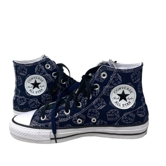 Converse CONS Chuck Taylor Pro Casual Women Sneakers High Top Shoes Navy A03222C - Picture 6 of 10